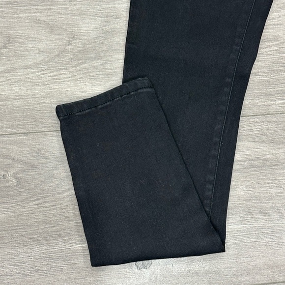 Women's Simply Vera Wang 2 XS Ankle Jeans Denim Black Skinny Stretch Slender - Picture 5 of 9